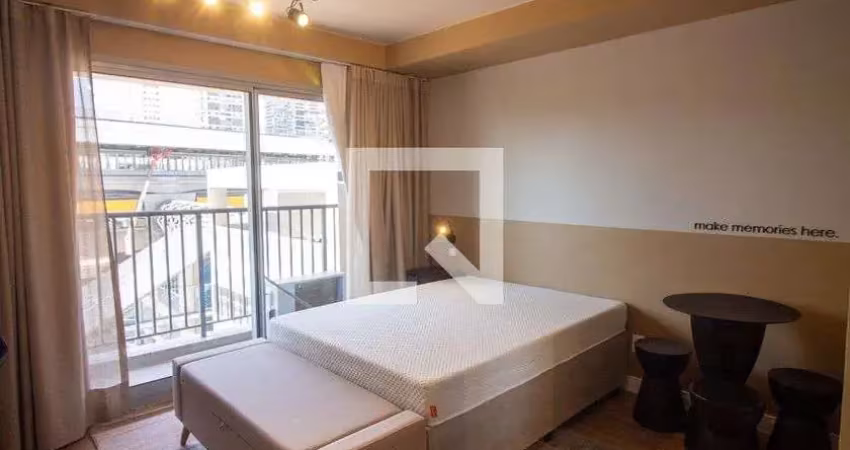 Kitnet / stúdio para aluguel - brooklin, 1 quarto,  26 m² - são paulo