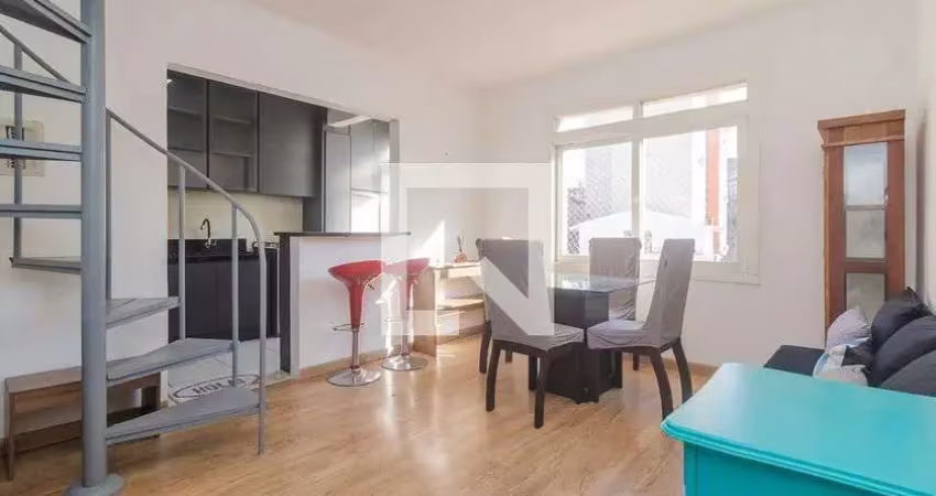 Cobertura para aluguel - centro histórico, 1 quarto,  119 m² - porto alegre