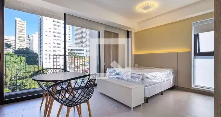 Kitnet / stúdio para aluguel - vila madalena, 1 quarto,  30 m² - são paulo