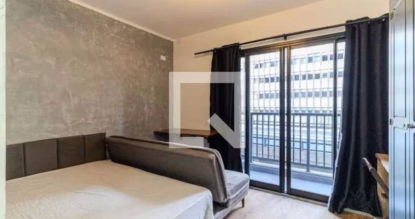 Kitnet / stúdio para aluguel - santa cecília, 1 quarto,  24 m² - são paulo