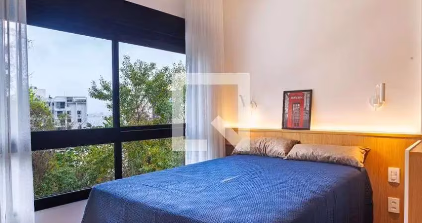 Kitnet / stúdio para aluguel - agronômica, 1 quarto,  35 m² - florianópolis