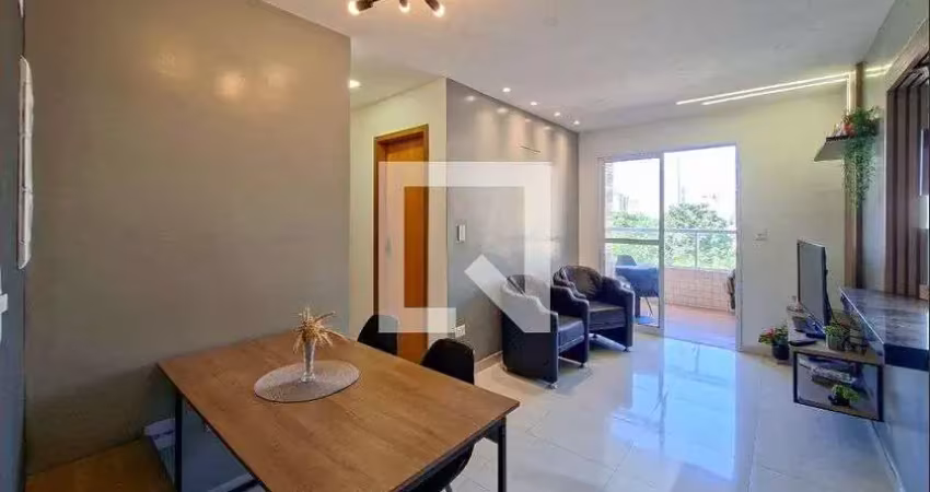 Apartamento para aluguel - aviação, 2 quartos,  62 m² - praia grande