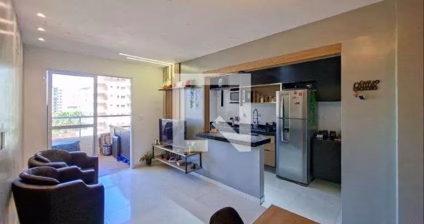 Apartamento para aluguel - aviação, 2 quartos,  62 m² - praia grande