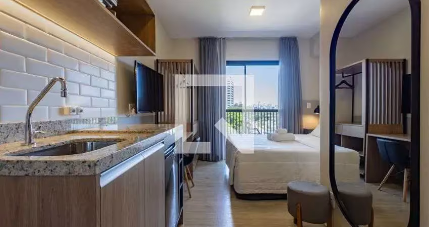 Apartamento para aluguel - brooklin, 1 quarto,  22 m² - são paulo