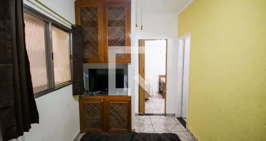 Apartamento para aluguel - vila tupi, 1 quarto,  52 m² - praia grande
