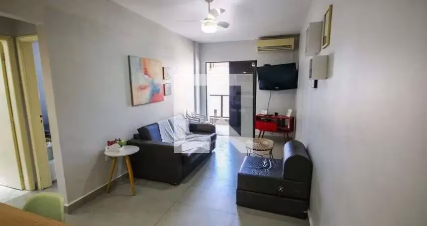 Apartamento para aluguel - canto do forte, 1 quarto,  53 m² - praia grande
