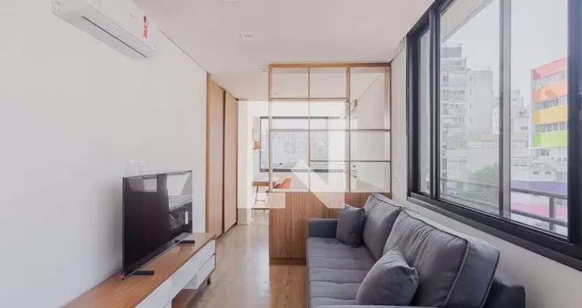 Kitnet / stúdio para aluguel - vila madalena, 1 quarto,  35 m² - são paulo