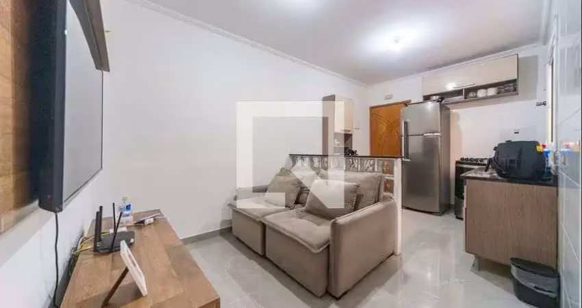 Apartamento para aluguel - jardim milena, 2 quartos,  44 m² - santo andré