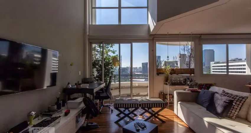Apartamento para aluguel - real parque, 1 quarto,  98 m² - são paulo