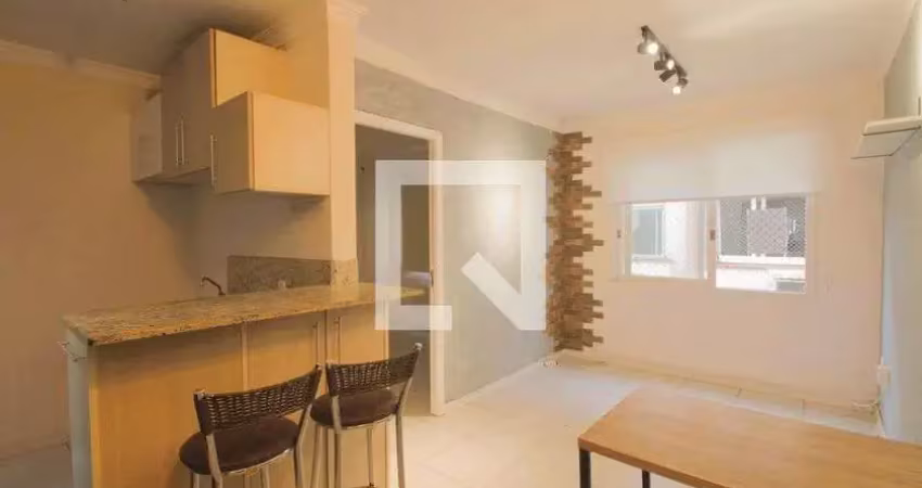 Apartamento para aluguel - centro, 1 quarto,  34 m² - canoas