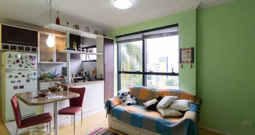 Apartamento para aluguel - alto da glória , 1 quarto,  45 m² - curitiba