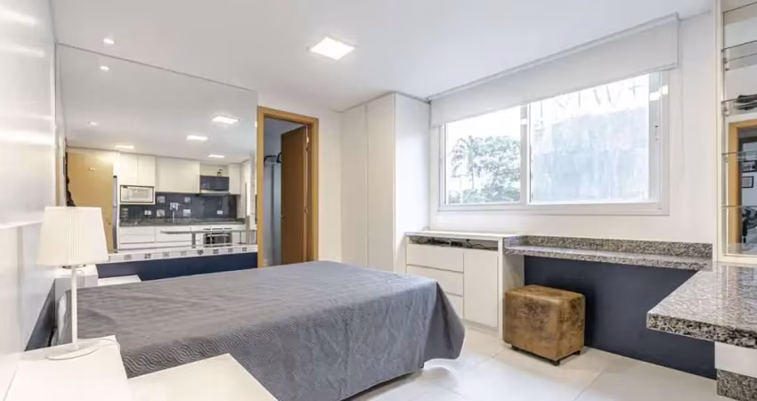 Apartamento para aluguel - alto da rua xv, 1 quarto,  24 m² - curitiba
