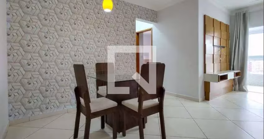 Apartamento para aluguel - vila tupi, 2 quartos,  66 m² - praia grande