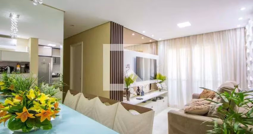 Apartamento para aluguel - campestre, 3 quartos,  70 m² - santo andré