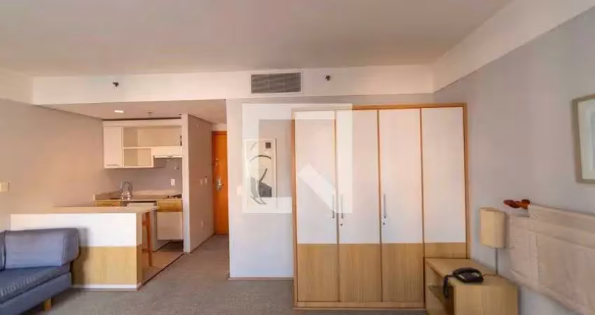 Kitnet / stúdio para aluguel - alphaville, 1 quarto,  28 m² - barueri