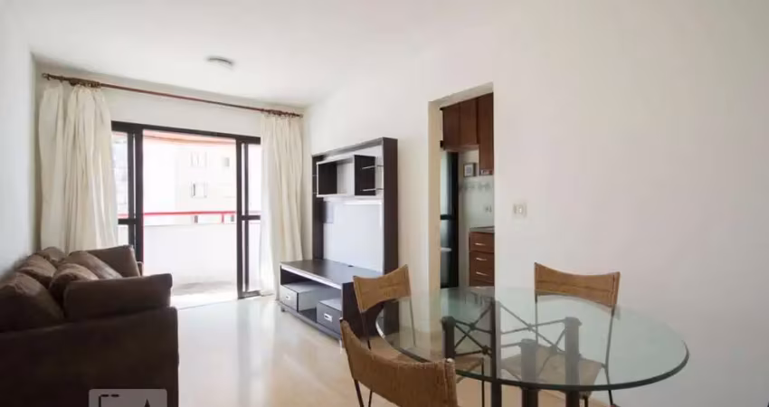 Apartamento para aluguel - brooklin, 1 quarto,  50 m² - são paulo
