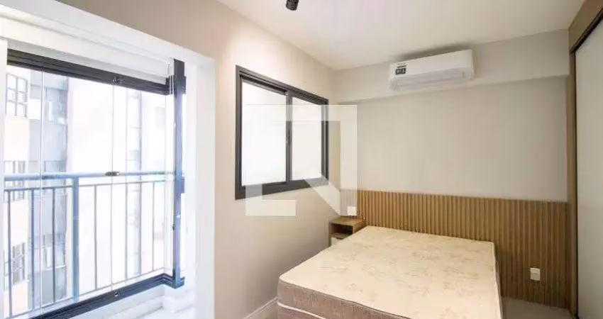 Kitnet / stúdio para aluguel - brooklin, 1 quarto,  25 m² - são paulo