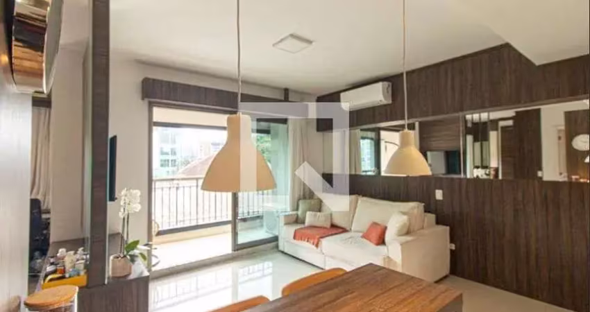 Apartamento para aluguel - batel, 1 quarto,  45 m² - curitiba