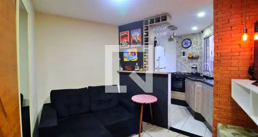 Casa para aluguel - vila américa, 1 quarto,  50 m² - santo andré