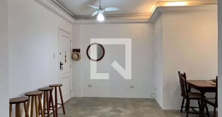 Apartamento para aluguel - gonzaga , 1 quarto,  48 m² - santos