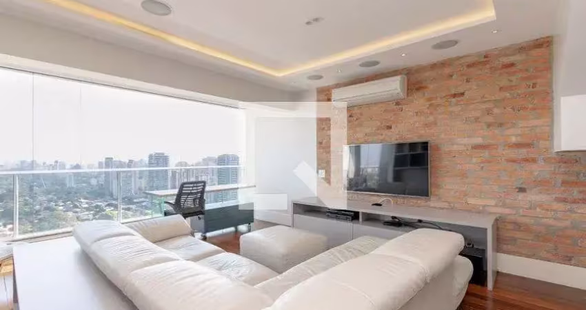 Apartamento para aluguel - campo belo, 1 quarto,  100 m² - são paulo