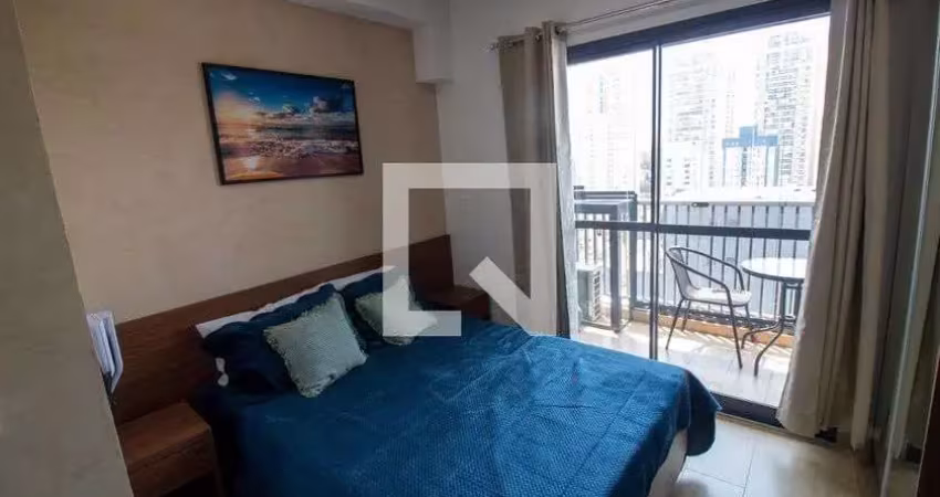 Kitnet / stúdio para aluguel - brooklin, 1 quarto,  22 m² - são paulo
