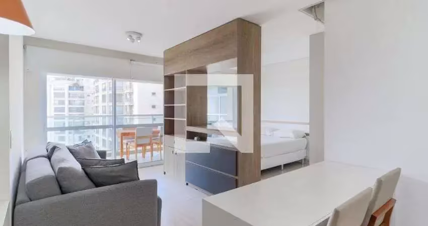Apartamento para aluguel - brooklin, 1 quarto,  68 m² - são paulo