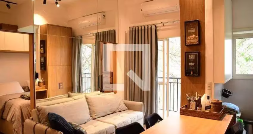 Kitnet / stúdio para aluguel - granja viana, 1 quarto,  37 m² - cotia