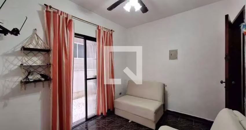 Apartamento para aluguel - vila assunção, 1 quarto,  100 m² - praia grande