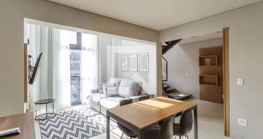 Cobertura para aluguel - vila olímpia, 1 quarto,  70 m² - são paulo