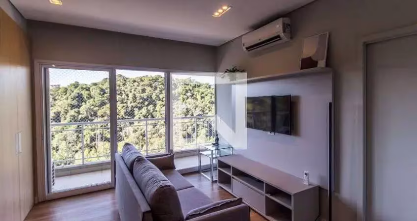 Apartamento para aluguel - alphaville, 1 quarto,  50 m² - santana de parnaíba