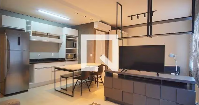 Apartamento para aluguel - centro, 1 quarto,  40 m² - novo hamburgo