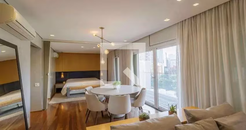 Apartamento para aluguel - vila olímpia, 1 quarto,  90 m² - são paulo