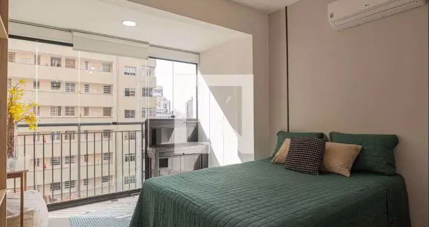 Kitnet / stúdio para aluguel - consolação, 1 quarto,  25 m² - são paulo