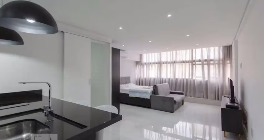 Kitnet / stúdio para aluguel - centro, 1 quarto,  44 m² - são paulo