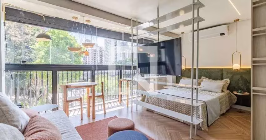 Kitnet / stúdio para aluguel - pinheiros, 1 quarto,  32 m² - são paulo