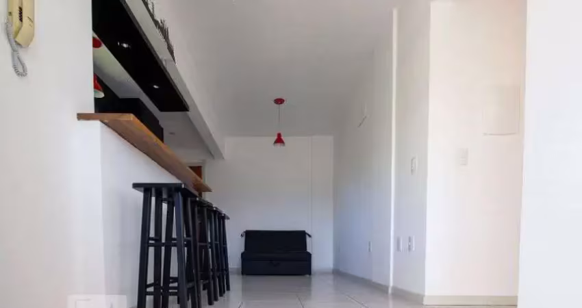 Apartamento para aluguel - saco dos limões, 1 quarto,  45 m² - florianópolis