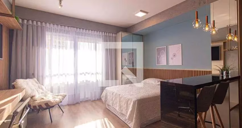 Kitnet / stúdio para aluguel - centro, 1 quarto,  50 m² - curitiba