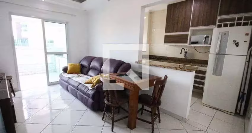 Apartamento para aluguel - maracanã, 2 quartos,  69 m² - praia grande