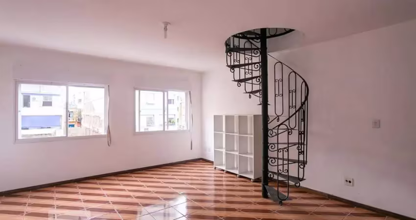 Cobertura para aluguel - centro histórico, 1 quarto,  83 m² - porto alegre