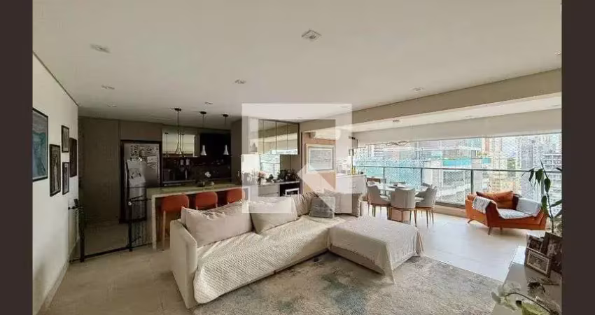 Apartamento para aluguel - brooklin, 3 quartos,  125 m² - são paulo