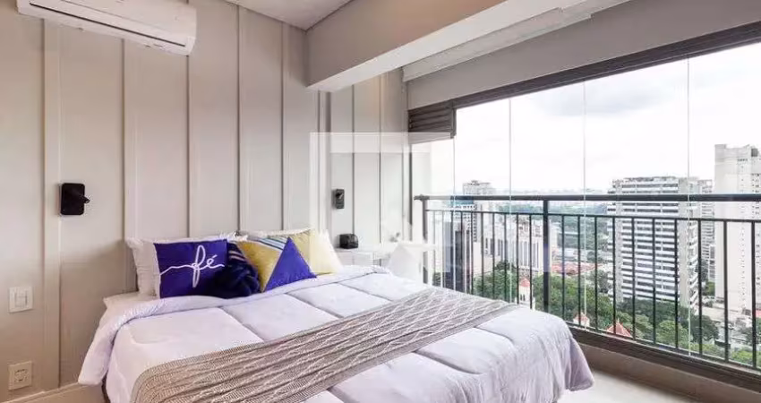 Kitnet / stúdio para aluguel - moema, 1 quarto,  25 m² - são paulo