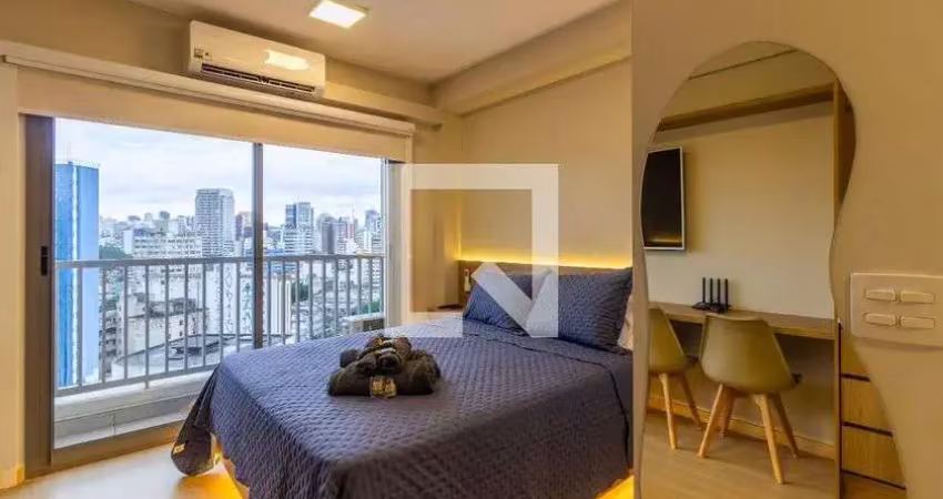 Kitnet / stúdio para aluguel - pinheiros, 1 quarto,  24 m² - são paulo