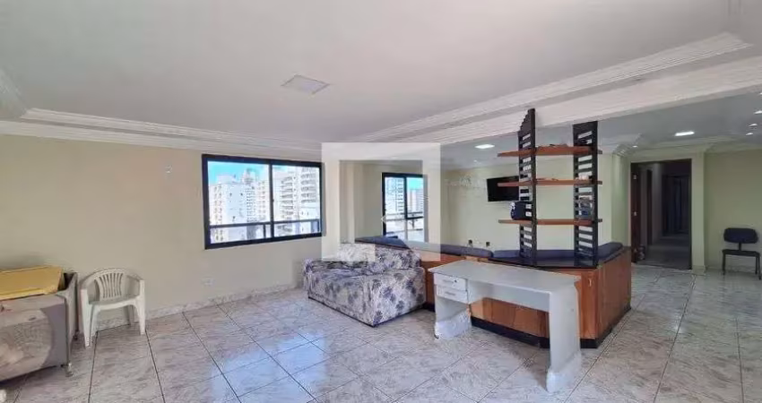 Cobertura para aluguel - vila tupi, 4 quartos,  194 m² - praia grande