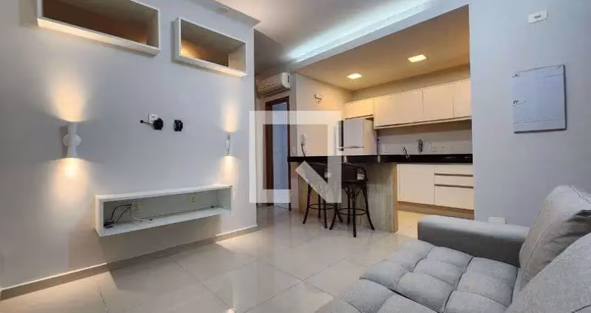 Apartamento para aluguel - boqueirão, 1 quarto,  40 m² - santos