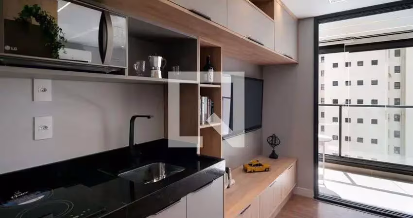 Kitnet / stúdio para aluguel - brooklin, 1 quarto,  31 m² - são paulo