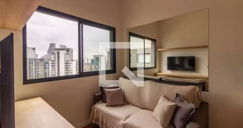 Kitnet / stúdio para aluguel - pinheiros, 1 quarto,  24 m² - são paulo