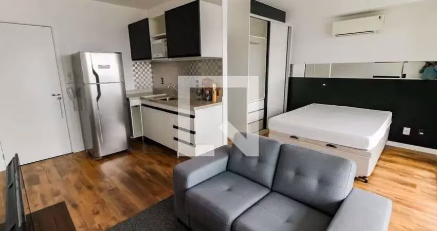 Kitnet / stúdio para aluguel - real parque, 1 quarto,  35 m² - são paulo