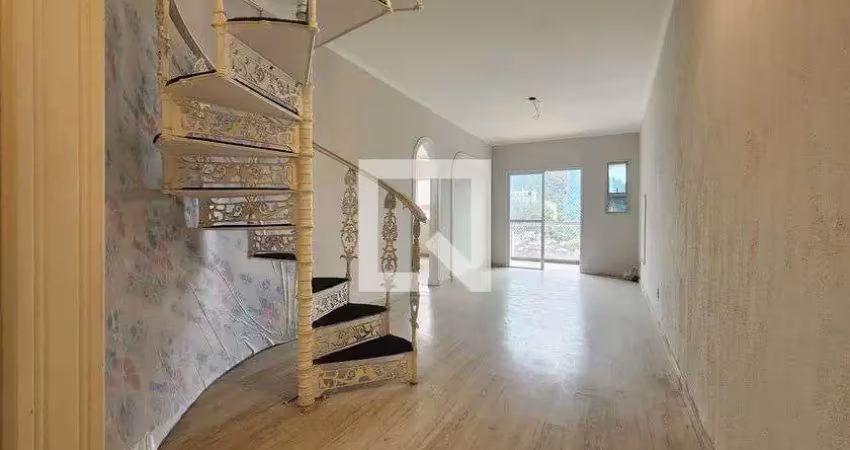 Cobertura para aluguel - campo grande, 3 quartos,  175 m² - santos