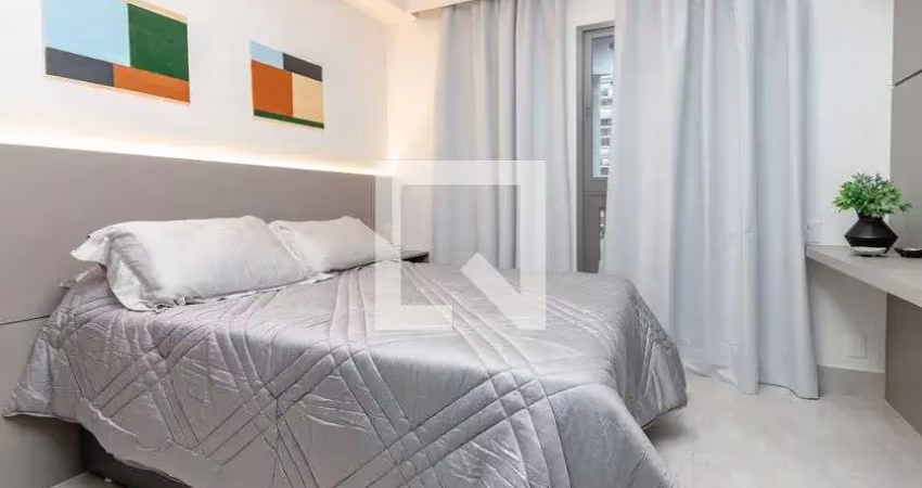 Kitnet / stúdio para aluguel - brooklin, 1 quarto,  25 m² - são paulo